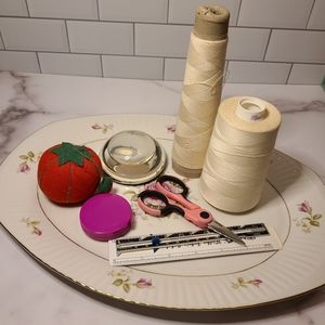 Grant Crest, china platter, dinnerware or decorative